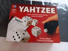 YAHTZEE MB. Règle de jeu Et Bloc Neuf En Français ????????????1982.