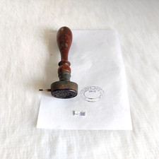 Sceau En Bois De Teinture En