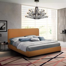 Lit double 160x190 en tissu
