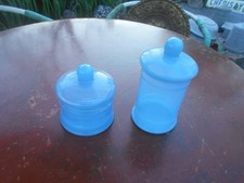 2   Pots Ancien  en Opaline