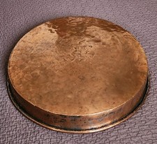 Grand Plat Rond Cuivre