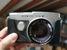 olympus pen F avec Objectif Zuiko 1,4/40mm, sac cuir olympus