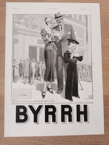 Byrrh apéritif 1935 - byrrh,