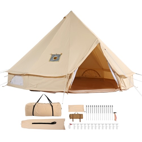 Tente cloche toile - 4, 6
