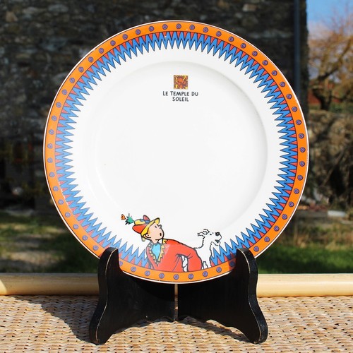 Assiette dessert tintin - assiette,