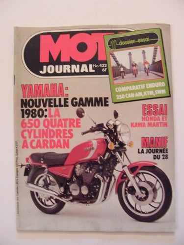 Moto journal novembre - "moto,