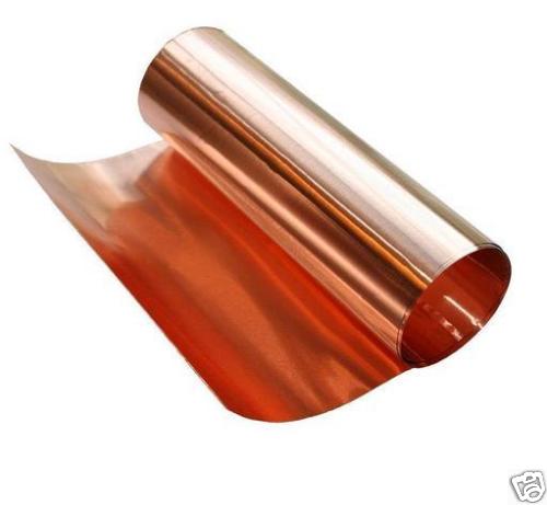 Copper thin metal foil - metal,