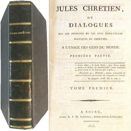 Jules chrétien dialogues 1805 - chrÉtien,