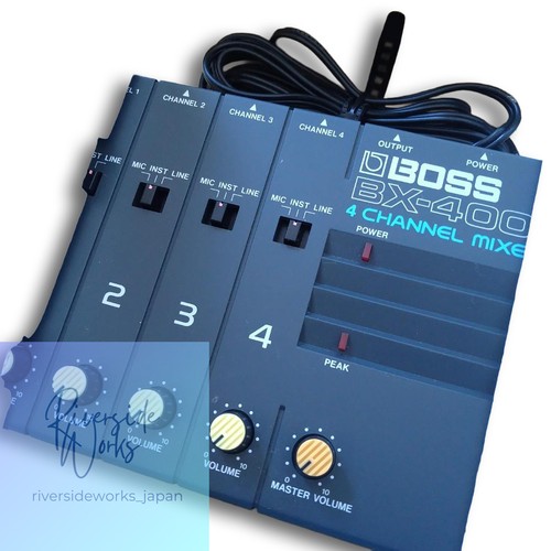 Boss 400 channel - 4-channel, mixer
