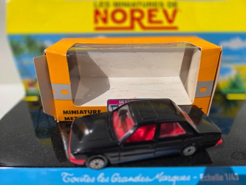 Norev peugeot 505 - noir, neuf