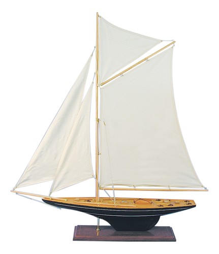 Yacht voile maquette de - yacht, à