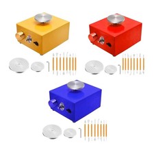 Tour de poterie électrique Mini argile faisant plateau tournant en céramique