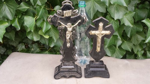 Anciens crucifix bois - 2,