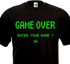 Shirt game over - t-shirt, vintage