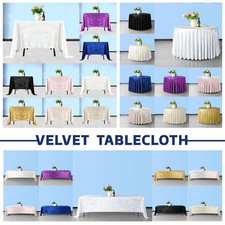 Nappe en Velours Écrasé Doux
