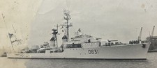 Photo Originale Marine "Escorteur d'Escadre Casabianca" vers 1960