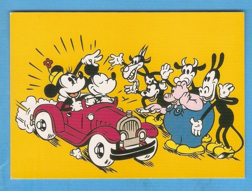Walt disney carte postale - carte,