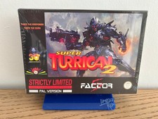 SUPER TURRICAN 2 - SNES Super Nintendo - PAL - Neuf sous blister - LIRE