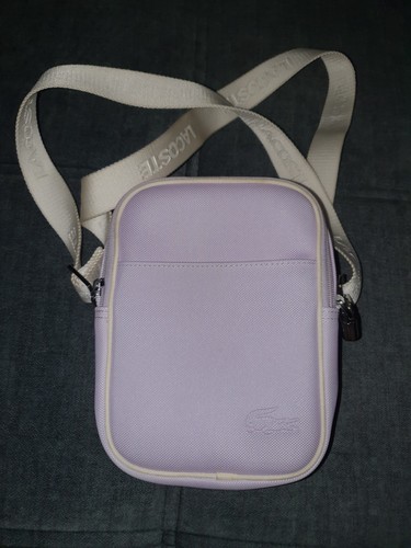 Sacoche lacoste homme mauve - homme,