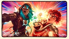 Tapis de jeu Magic MTG MagicCon Chicago 2025 noir Lotus VIP Chandra & Loot LI...