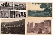 Lot 4 cartes postales anciennes MAROC MOROCCO MEKNES 3