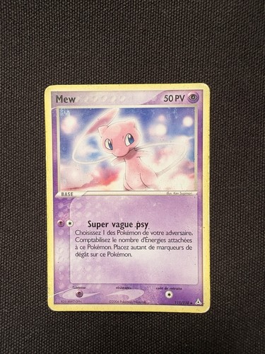 Carte pokémon mew - pokémon, 111/110