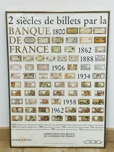 Affiche banque france 2 - banque,