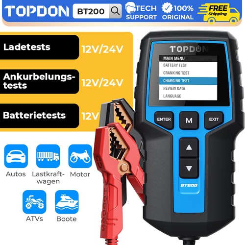 Topdon bt200 24v voiture - bt200,