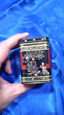 vintage tin 1970's Square Tea