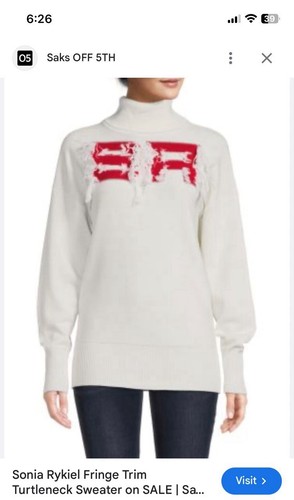 Sonia rykiel turtleneck - sonia, rykiel's