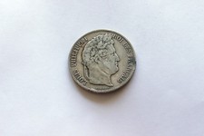 pièce 5F argent Louis