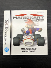 NOTICE SEULE Mario Kart DS