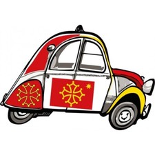 2 CV voitue Occitan