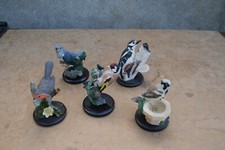 Lot de 5 oiseaux The Country Bird collection