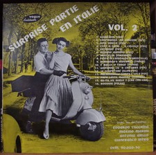  VARIOUS ARTISTS SURPRISE PARTIE .. EN ITALIE VOL.2 VESPA SCOOTER RARE FRENCH LP