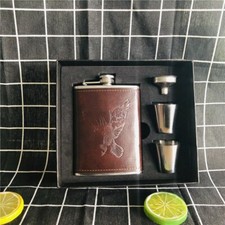 coffret  fiole flasque a whisky fiole a vodka vintage 