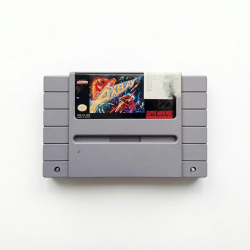 Axelay super nintendo - axelay, loose