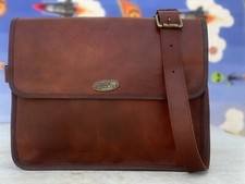 Sac Messager Cuir Vintage