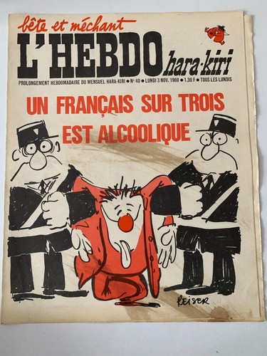 Hara kiri hebdo - kiri, n°40