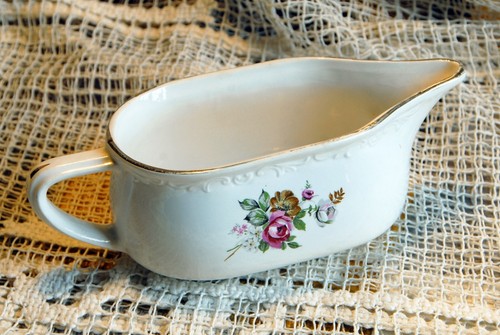 Saucière vintage faïence - vintage,