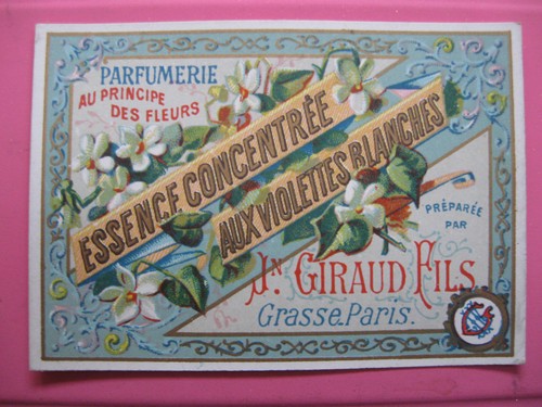 Ancienne etiquette parfum - 1,