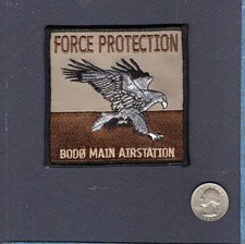 Force Protection Bodo Air Station Royal Norvégien Air Force Rnoaf Escadron Patch