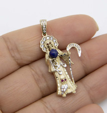 Pendentif Halo Santa Muerte