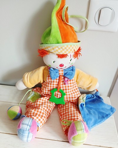 Corolle doudou poupée - , clown