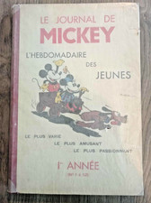 RARE Le Journal de  Mickey -