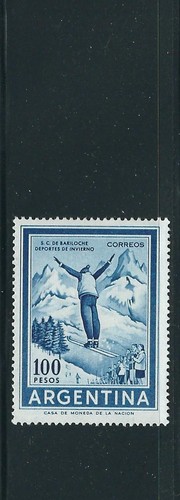 Argentine 1961 ski jumper - argentine,