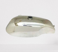 CONVIENT POUR réservoir d'essence en acier chromé Norton Commando Triton Triu...