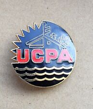 Insigne, broche ski, Mer et Montagne, " UCPA " Arthus Bertrand