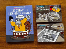 Geluck Le Chat  lot BD albums