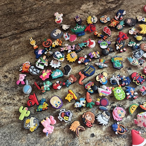 Shoe charms for crocs - for, 72pcs